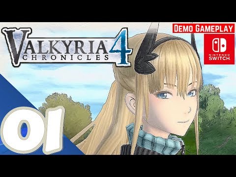 Valkyria Chronicles 4 [Switch] - Gameplay Walkthrough Part 1 Prologue/Chapter 1 - No Commentary