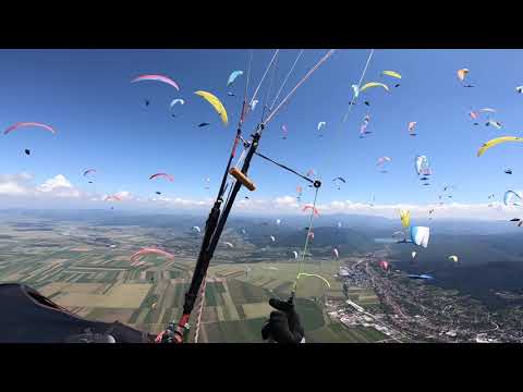 Paragliding World Cup Sacele, Brasov, task 2