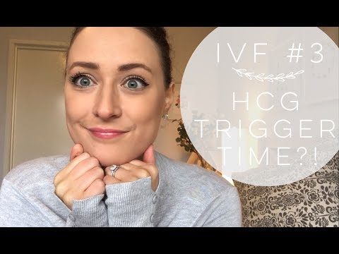 IVF #3 | HCG TRIGGER SHOT & CANCELLING FRESH EMBRYO TRANSFER DUE TO OHSS RISK Video