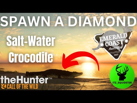 How to SPAWN a DIAMOND Salt Water Crocodile!! | theHunter*