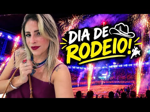 Fui para a festa de pecuária de Itapaci 🤠🔥 Mostrei meu look ,a abertura do rodeio e muito mais🐎