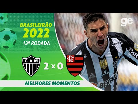 Gols e lances de Atlético Mineiro x Flamengo