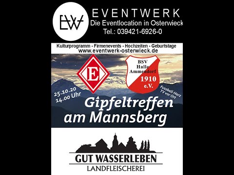 25.10.2020,  FC Einheit Wernigerode - BSV Halle-Ammendorf 2:0 (1:0), Verbandsliga, Fussball-Harz TV