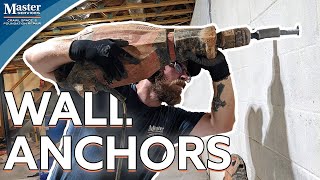 Watch video: Our Wall Anchors rescued a wall in Sweetwater, TN!