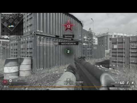 They rage quit|MW Remastered Shipment Dom