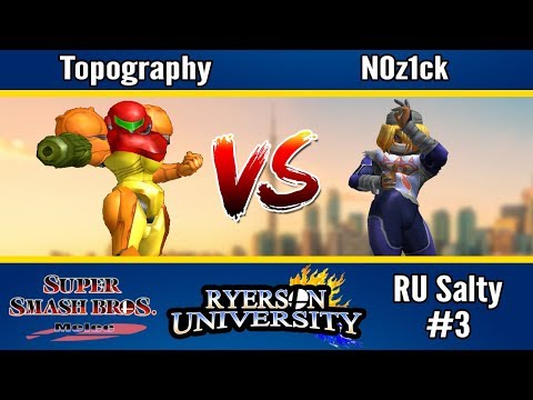 RU Salty Winter 2018 #3 - Topography (Samus) vs N0z1ck (Sheik) - Winners Round 2