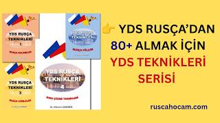 YDS Rusça’dan 80+ Nasıl Alınır? | 4 Kitapta B2-C1 Seviyesi: YDS Rusça Teknikleri