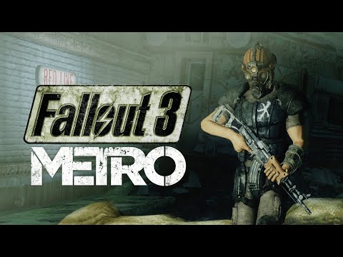 Fallout 3 Metro 1: Jury Street Metro Station - What Happens When You Add Wonderglue to Molerat?