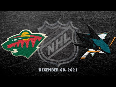 NHL Wild vs Sharks | Dec.09, 2021