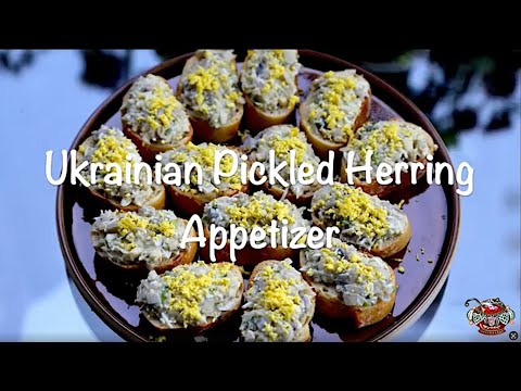 Ukrainian Pickled Herring Appetizer: A Tangy and Savory Treat