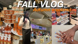 FALL WEEKEND VLOG🍂 | Cozy Vibes, Shopping Spree & At-Home Manicure