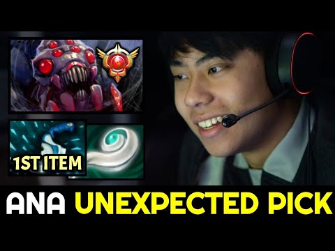 ANA Unexpected Pick ft Grandmaster Tier Broodmother — First Item Blink Dagger Dota 2