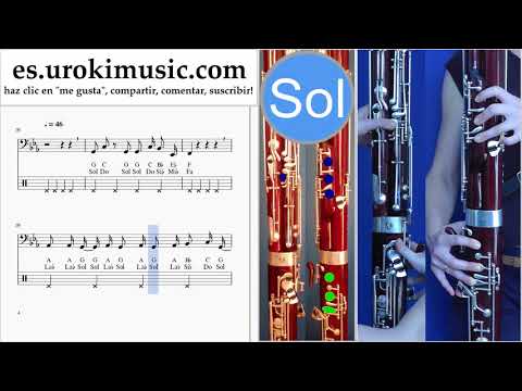 Tutorial de Fagot Camila Cabello - Real Friends Clases Notas um-i927