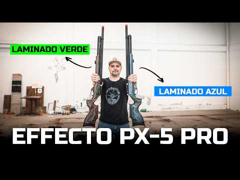 PCP Effecto PX-5 PRO LAMINADA VERDE vs PX-5 PRO LAMINADA AZUL
