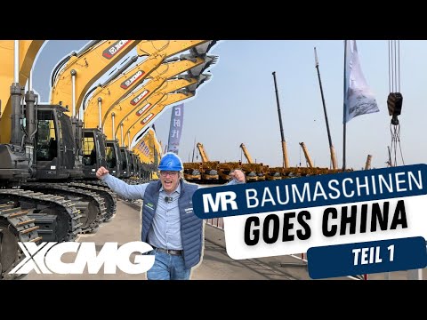 Besuch in der XCMG Kran- und Baggerfabrik | CHINA-VLOG Teil 1