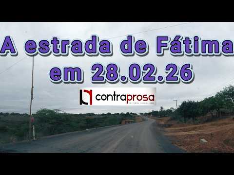 Estrada de Fátima em 28.02.26  #ba084 #nordeste #bahia #estradas #pavimentação #fatima