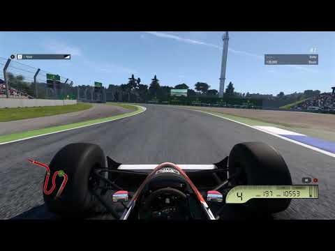 F1 2018 Hockenheim but reversed 1988 McLaren Honda