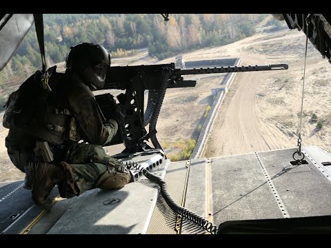 CH-53 und schweres Maschinengewehr 12,7mm