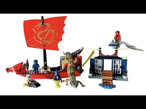 Ghost Ninjas Kai, Zane and Jay - 2021 LEGO NINJAGO Legacy - Final Flight of Destiny’s Bounty 71749