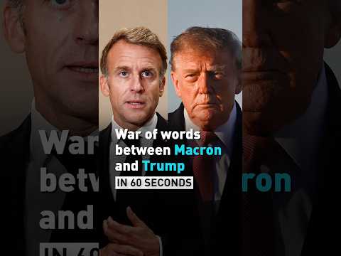 War of words between Trump and Macron on France riots