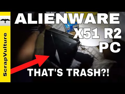 FOUND IN DUMPSTER! Alienware X51 R2 Core i7 GAMING PC - $350 Sold it on eBay!