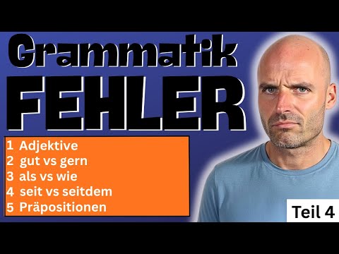 Die SCHLIMMSTEN Grammatikfehler 🥶 I Top 20 I Teil 4 (Fehler 16-20)
