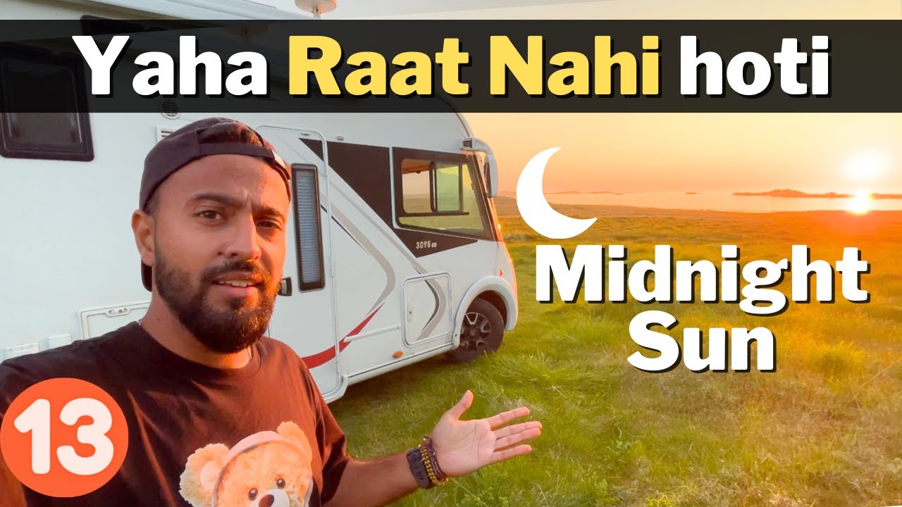 Join travelers as they explore Lofoten, where they experience Midnight Sun.