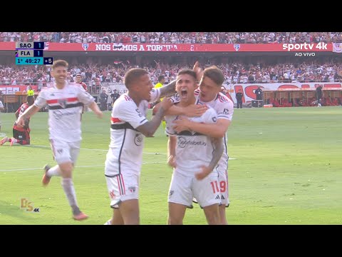 Golaço de Rodrigo Nestor - São Paulo 1 x 1 Flamengo | Final Copa do Brasil 2023 | SporTV 4K
