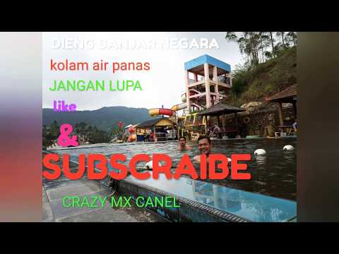 Dieng punya air panas.  Kolam renang diqiano