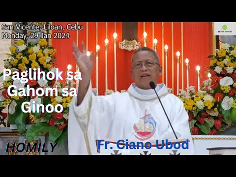 Fr. Ciano Ubod Homily - Kanus-a Dili Molihok ang Gahom sa Ginoo?