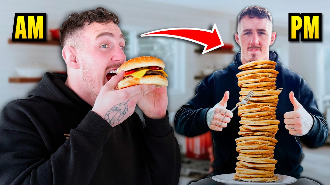 What A UFC Heavyweight Fighter Eats In A Day | Tom Aspinall