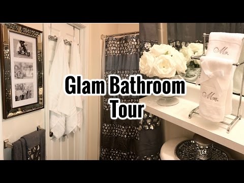 Glam Guest Bathroom Tour!!! Video