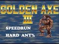 Golden Axe 3 Speedrun Proud Cragger Hard Any In 29 03 By Juarez