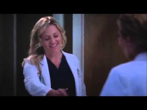 Arizona cheats on Callie with Lauren 9x23