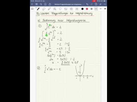 Integrationsgrenze bestimmen (Aufgabe 5)