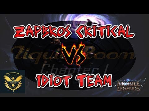 Zapbros Critical VS IDIOT TEAM (LIQUID ROOM TOURNAMENT MOBILE LEGENDS) Perebutan Peringkat 3