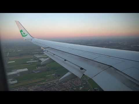 Landing at Rotterdam Airport