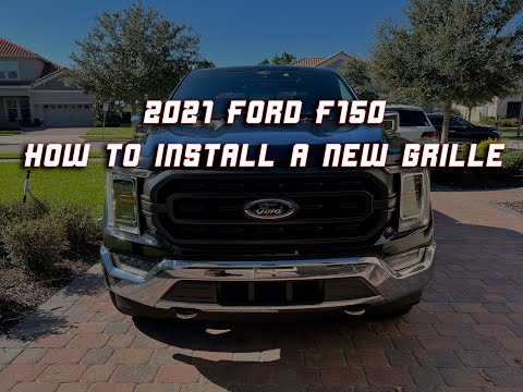 2021 Ford F150 Grille Install
