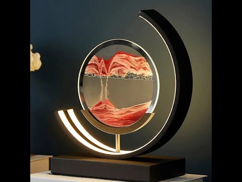 Moving Sand Table Lamp