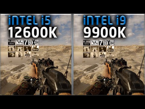 Intel i5 12600K vs i9 9900K Benchmarks – 15 Tests 🔥