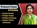 Four Present Tense | Simple Present, Present Perfect, Present Continuous, Present Perfect Continuous
