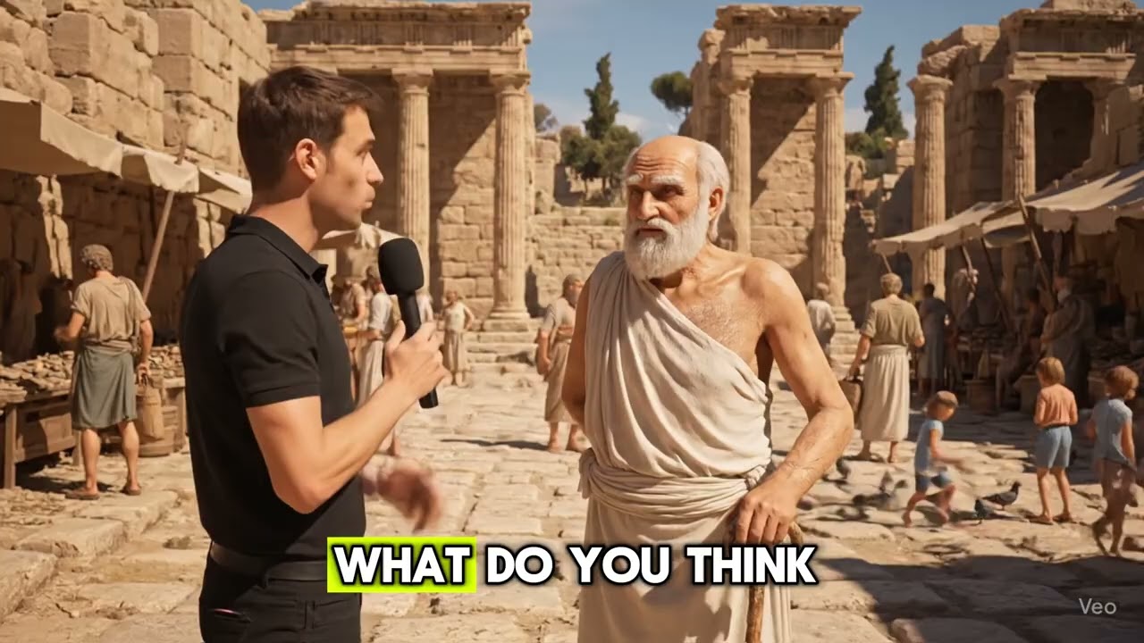 AI Interviews an Ancient Greek Philosopher: What's the most absurd truth you've discovered?