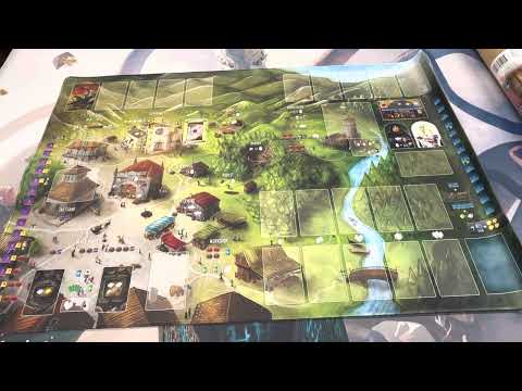 Architects of the West Kingdom playmat unboxing