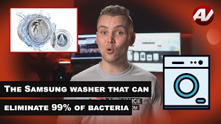 New Washer with Self Clean Cycle - Removes 99% of Bacteria
