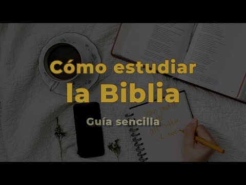 Cómo estudiar la Biblia | Guía sencilla #biblia