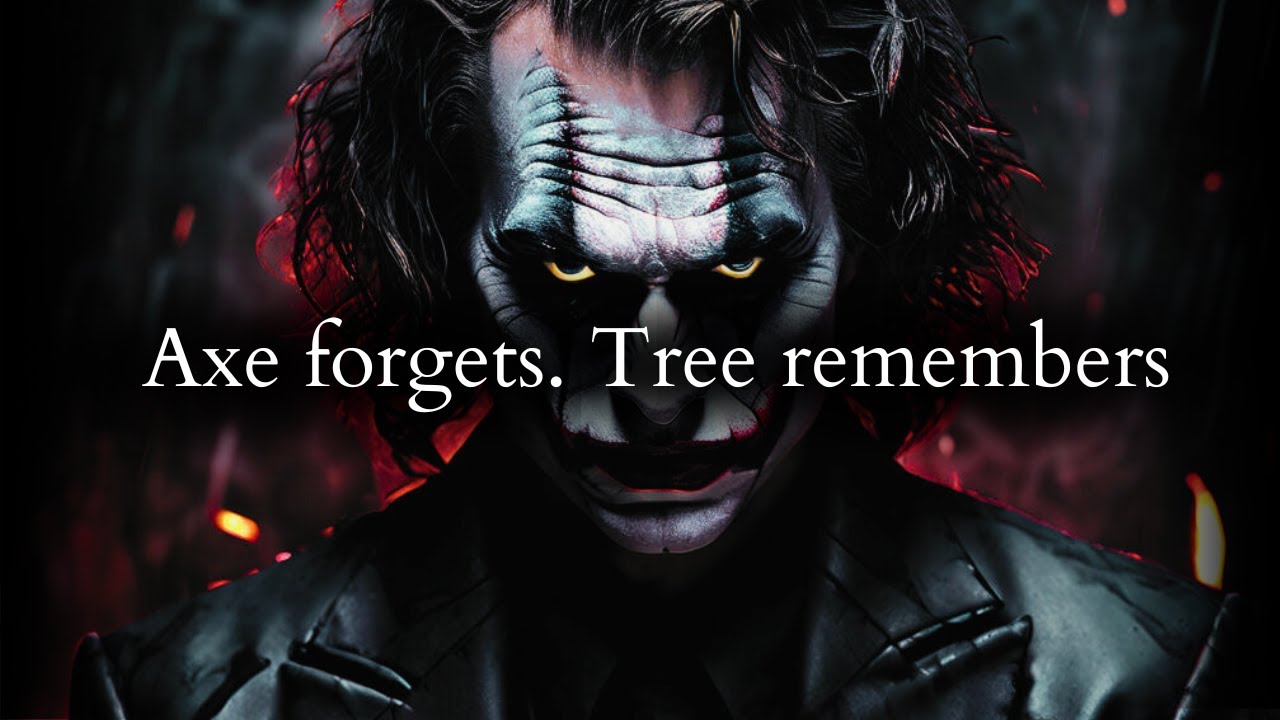 Never forget what they did to you - Joker Speech (Dark Motivation)