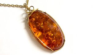 How to Tell if Amber Gemstones are Real or Fake (When the Salt Water Amber Test Won&#39;t Work!)