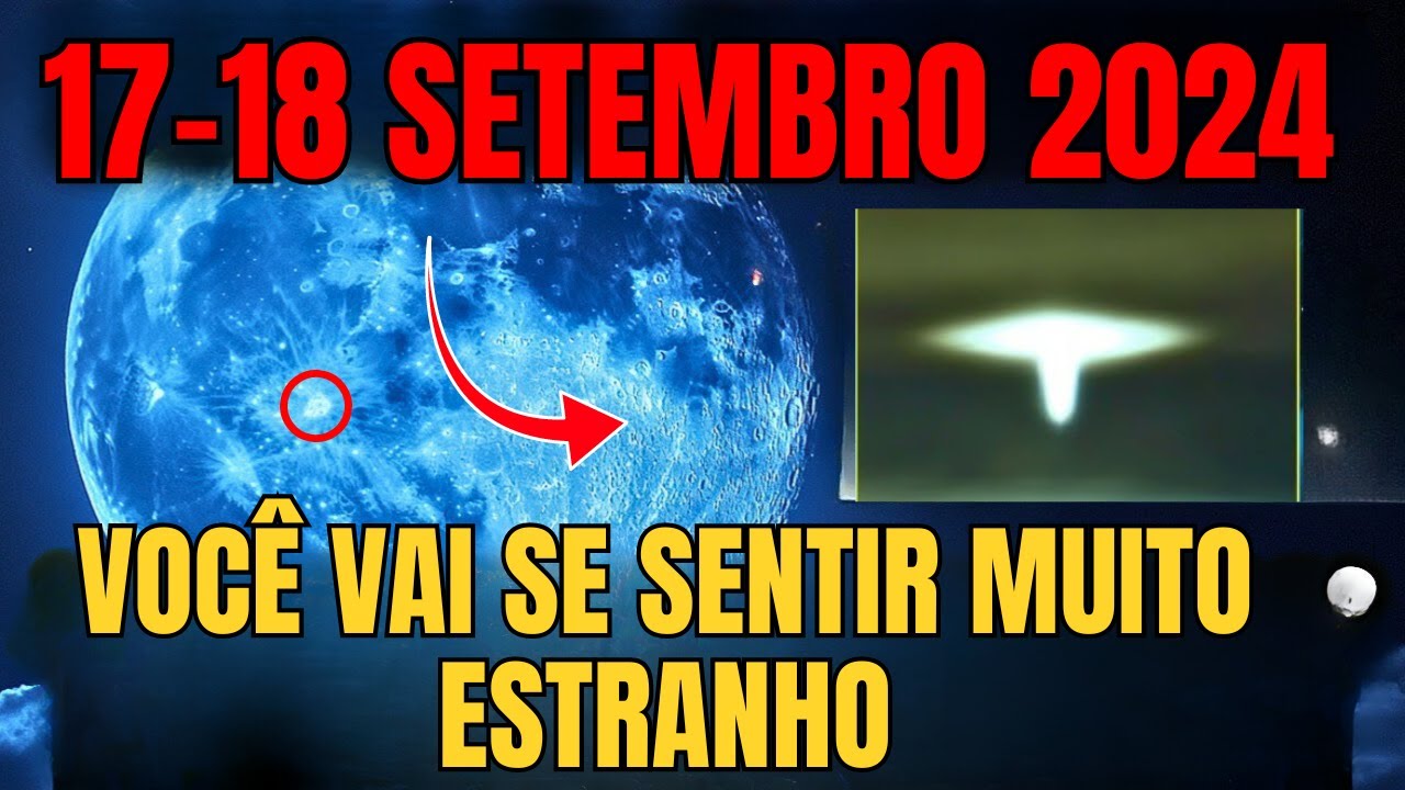 SUPERLUA! 17 - 18 de setembro de 2024! Prepare-se para a maior COLISÃO ESPIRITUAL SUPERLUA-ECLIPSE