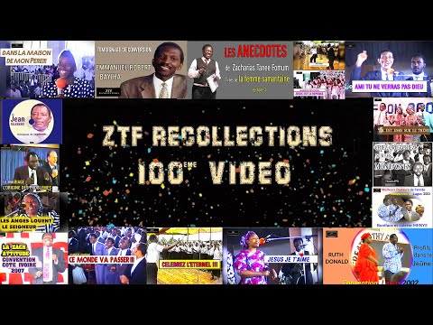 ZTF : 100e VIDEO DE ZTF RECOLLECTIONS