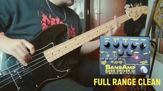 Video thumbnail for Tech 21 SansAmp Bass Driver DI (Manual Sample Settings) by Alberto Camps